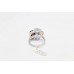 Women's 925 Sterling Silver Amethyst topaz garnet peridot stone Ring A 61